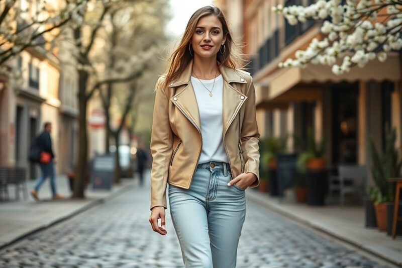 clinchriverva.com | Secretele unui look de primăvară cu jachete de piele