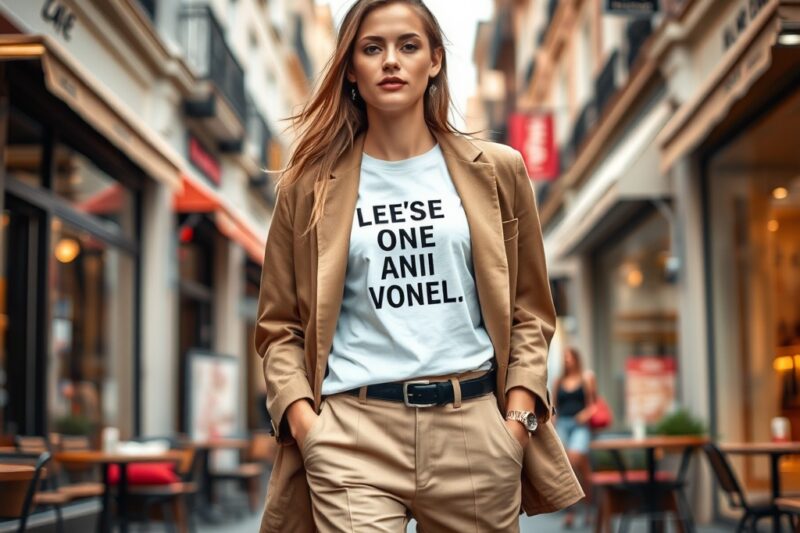 clinchriverva.com | Ghid pentru a purta tricouri cu mesaje într-un mod sofisticat