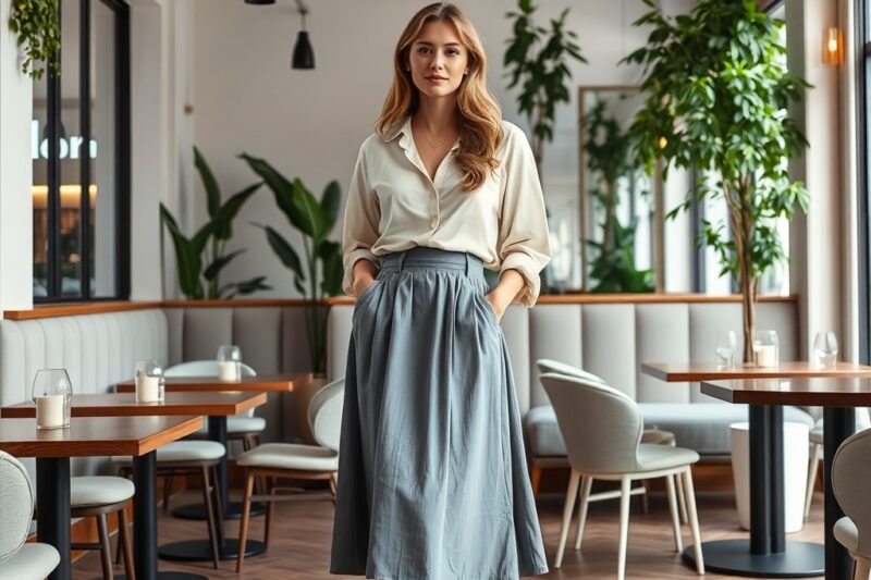 clinchriverva.com | Cum să creezi un look elegant cu o fustă midi